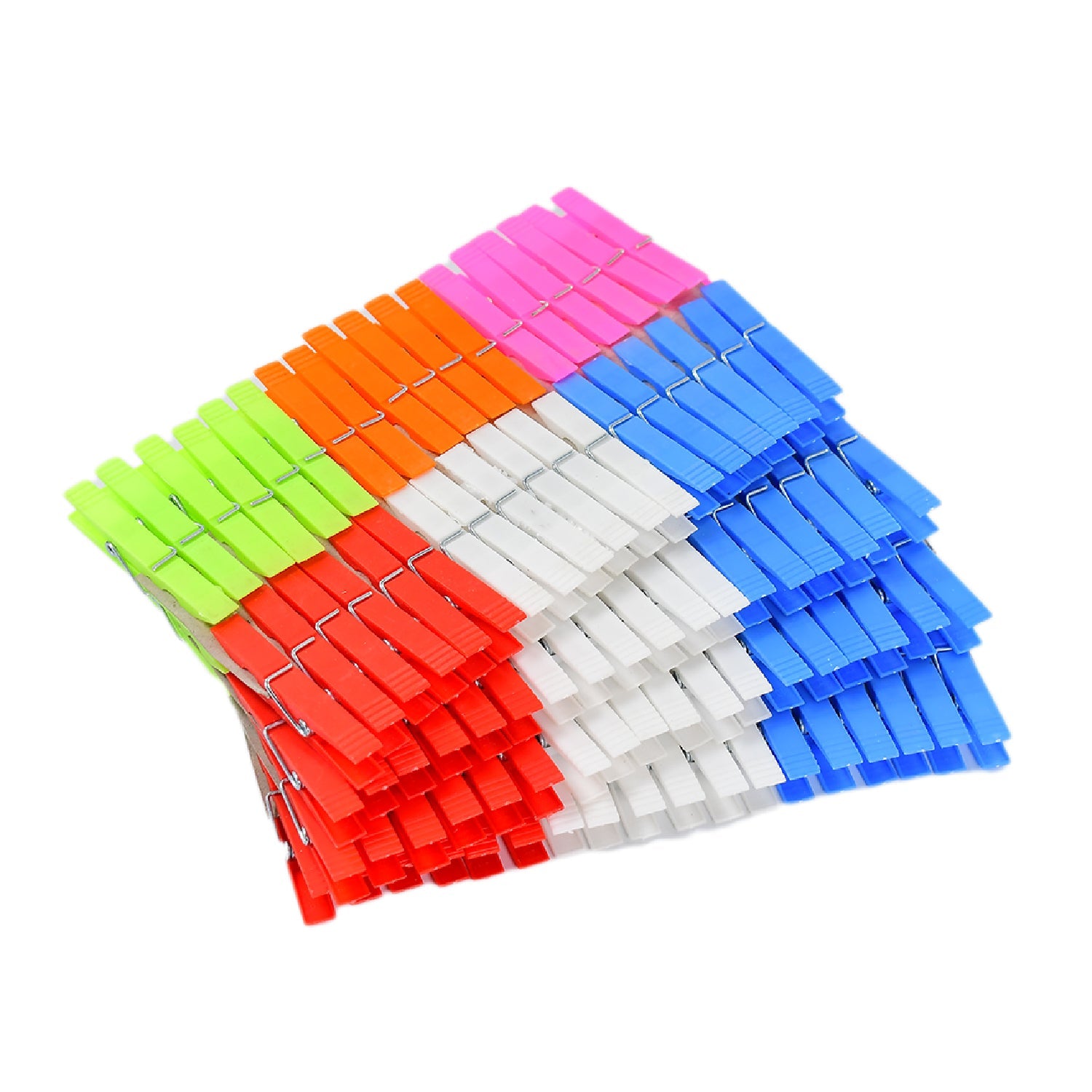 6216 Multi Purpose Plastic Clothes Clips for Cloth Drying Clips (set of 144Pc) DeoDap 6216 Multi Purpose Plastic Clothes Clips for Cloth Drying Clips (set of 144Pc) DeoDap